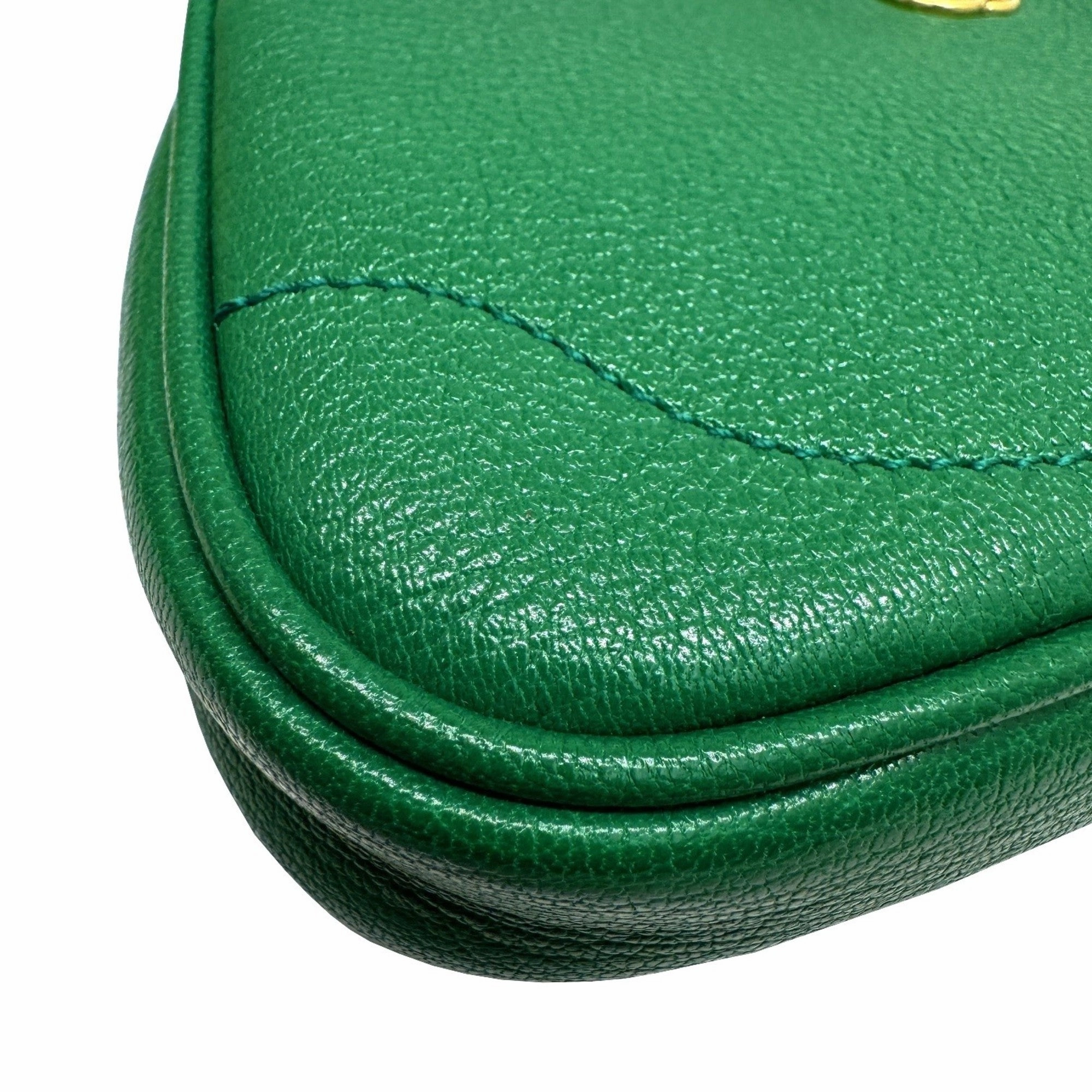 Gucci  Leather Handbag Shoulder Bag (Pre-Owned)