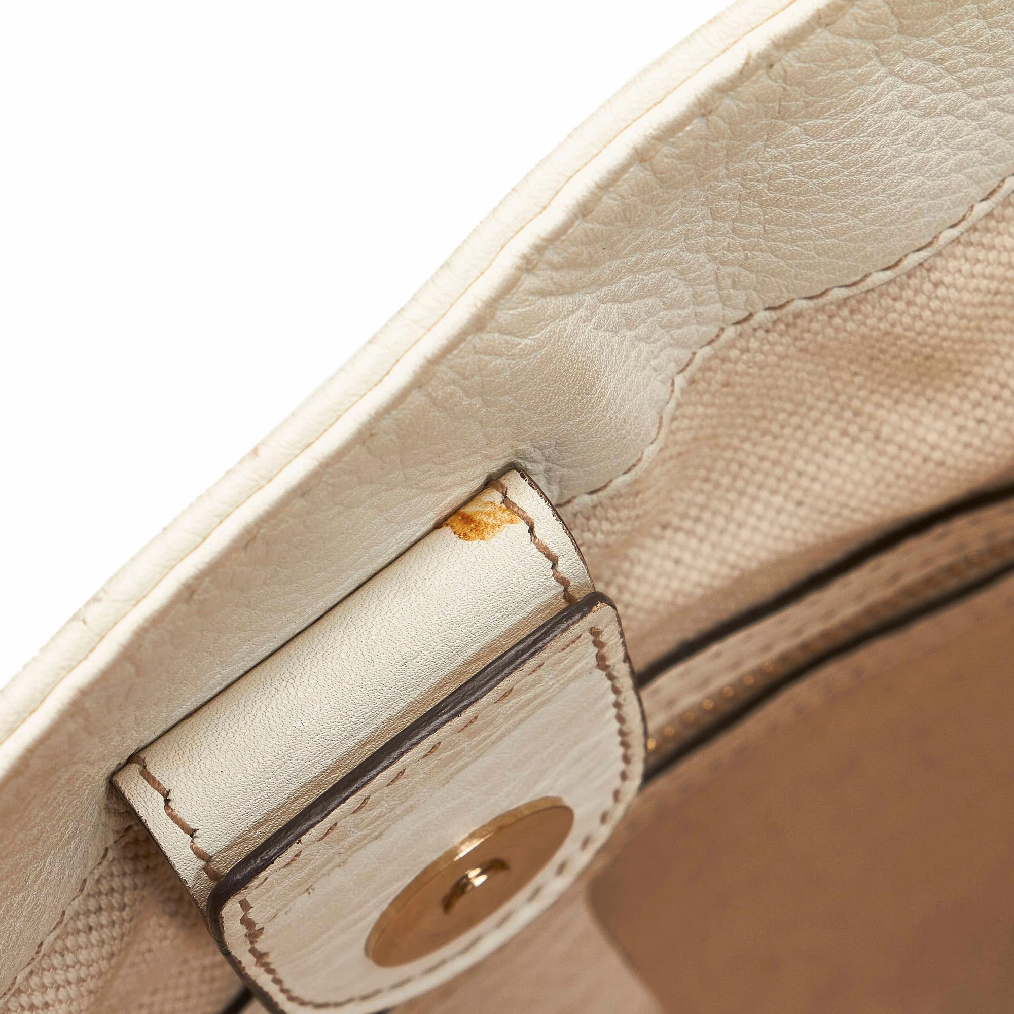Gucci Leather Heritage Shoulder Bag (SHG-33271)