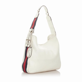 Gucci Leather Heritage Shoulder Bag (SHG-33271)