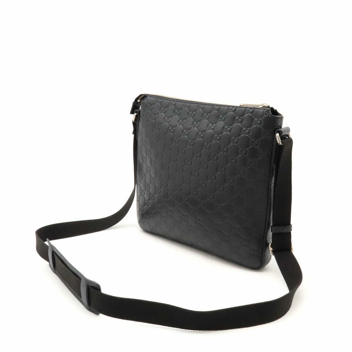 Gucci Leather Shoulder Bag Black
