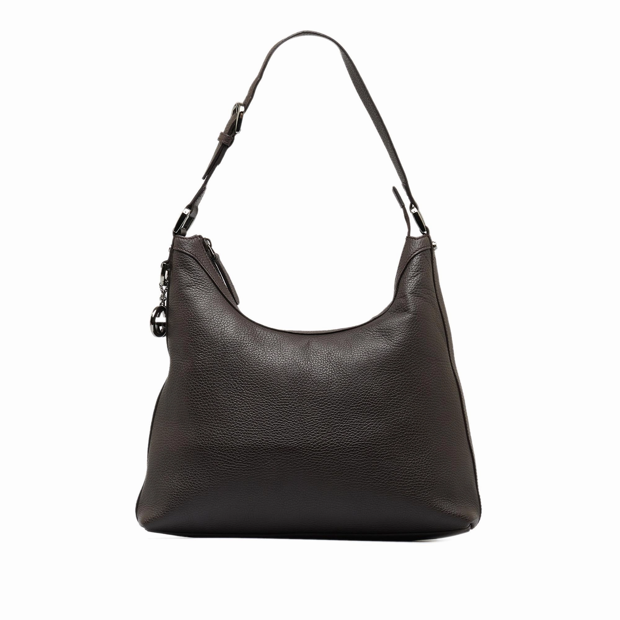 Gucci Leather Shoulder Bag (SHG-DPPcZN)