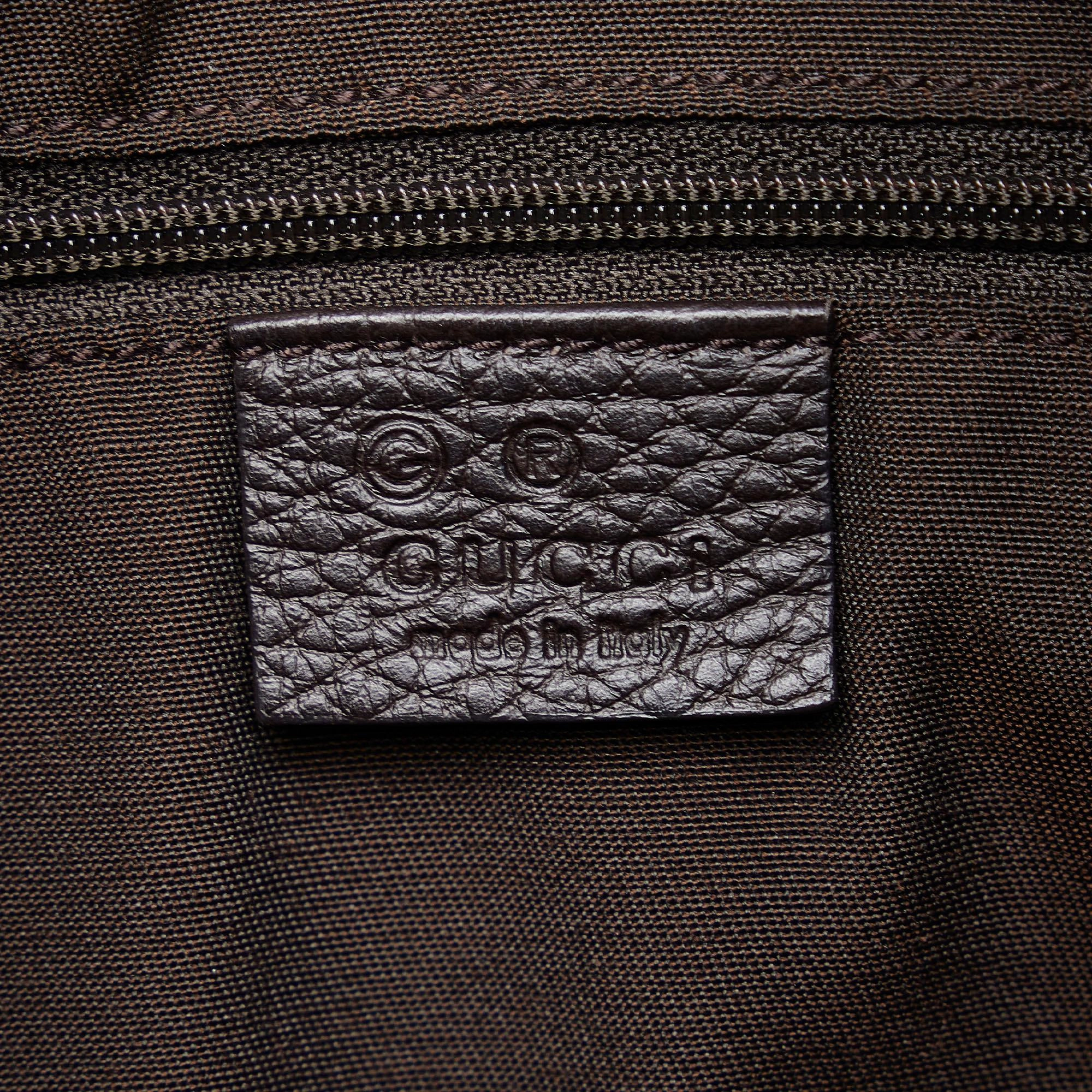 Gucci Leather Shoulder Bag (SHG-DPPcZN)
