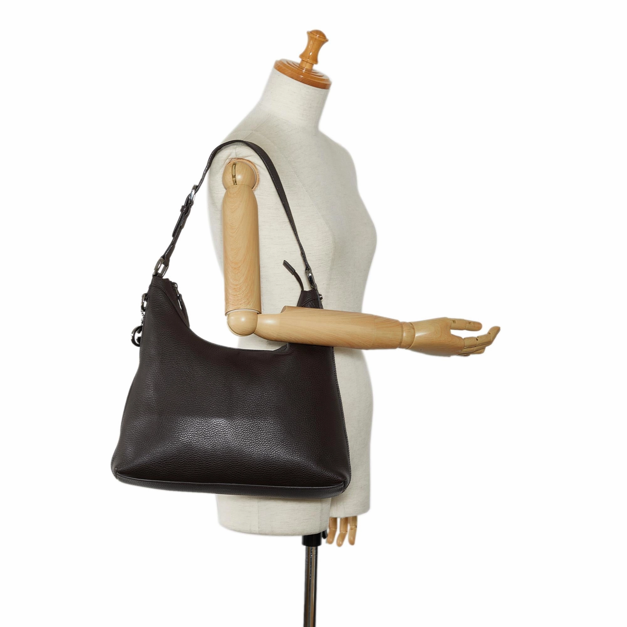 Gucci Leather Shoulder Bag (SHG-DPPcZN)