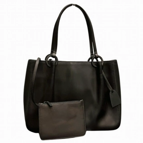 Gucci  Leather Shoulder Bag Tote Bag (Pre-Owned)