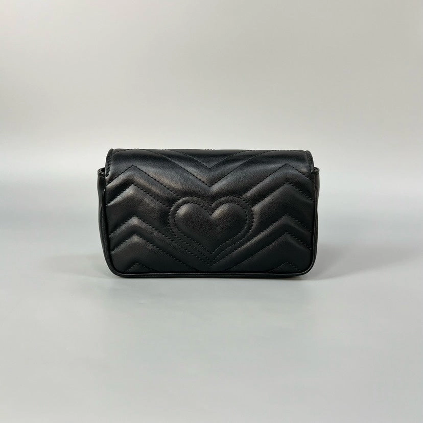 Gucci Marmont Mini Black Crossbody Bag