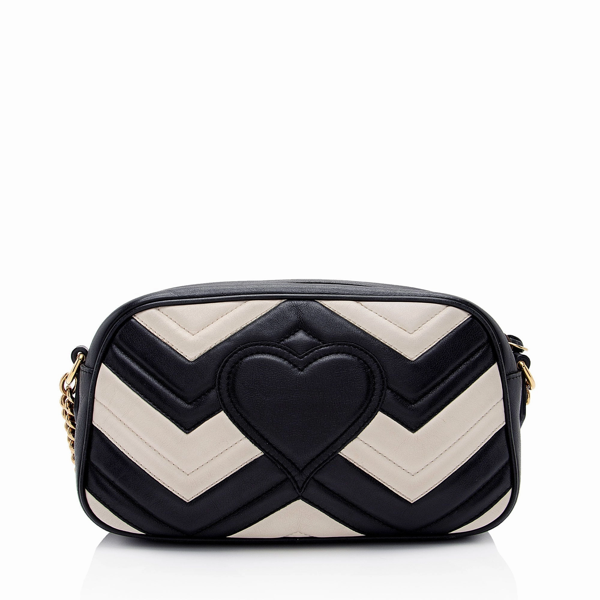 Gucci Matelasse Leather GG Marmont Small Shoulder Bag (SHF-cKg6iD)