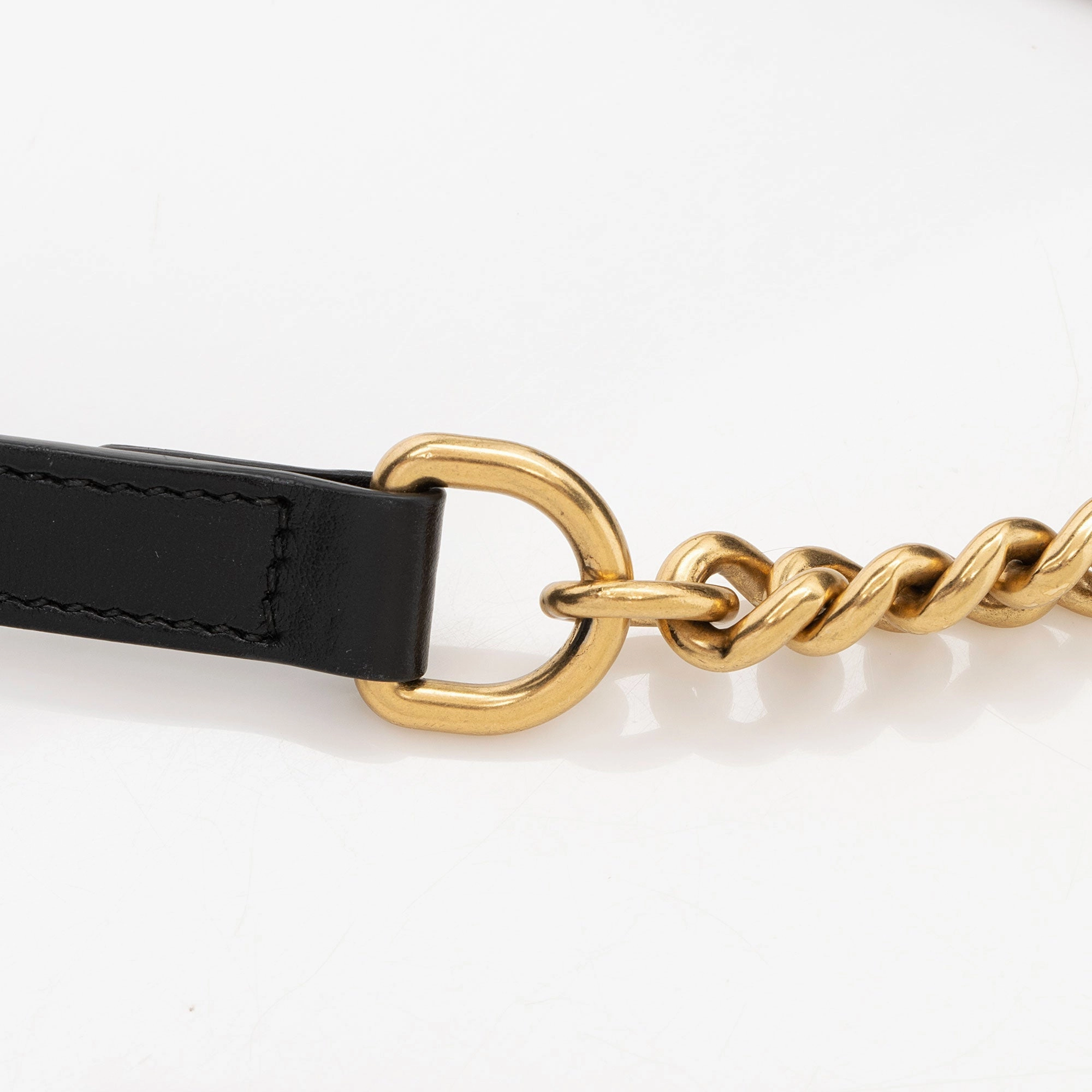 Gucci Matelasse Leather GG Marmont Small Shoulder Bag (SHF-E9Frrv)