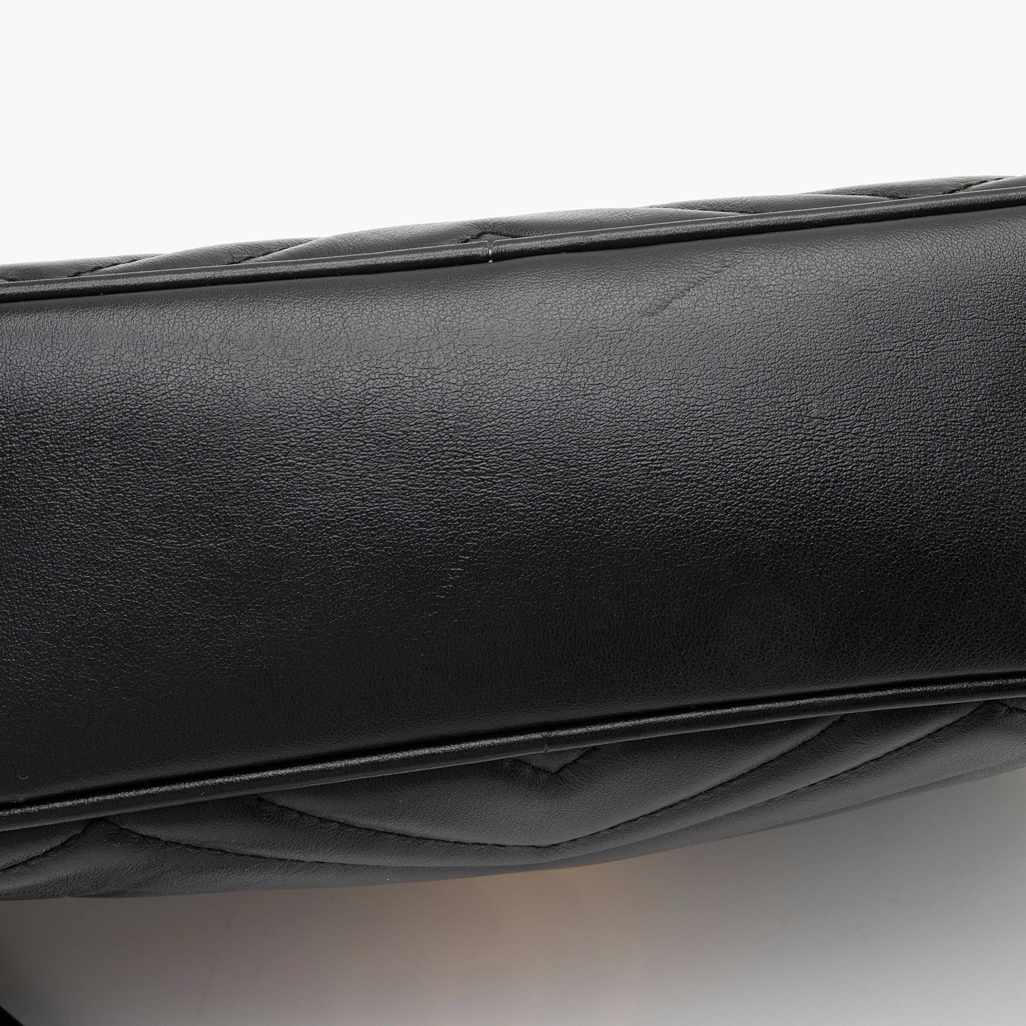 Gucci Matelasse Leather GG Marmont Small Shoulder Bag (SHF-E9Frrv)
