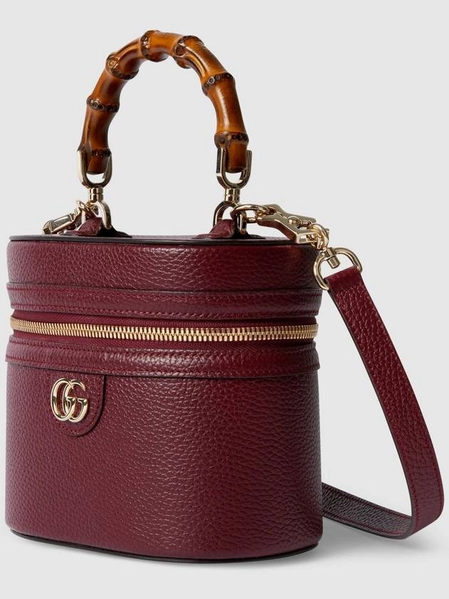 Gucci Mini Bamboo Shoulder Bag Red