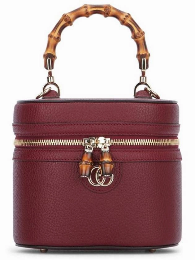 Gucci Mini Bamboo Shoulder Bag Red