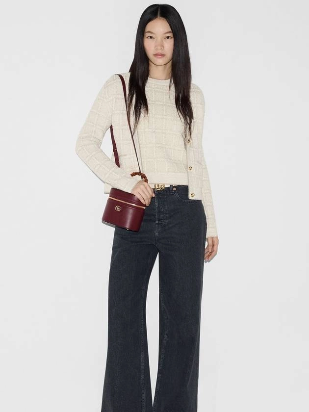 Gucci Mini Bamboo Shoulder Bag Red