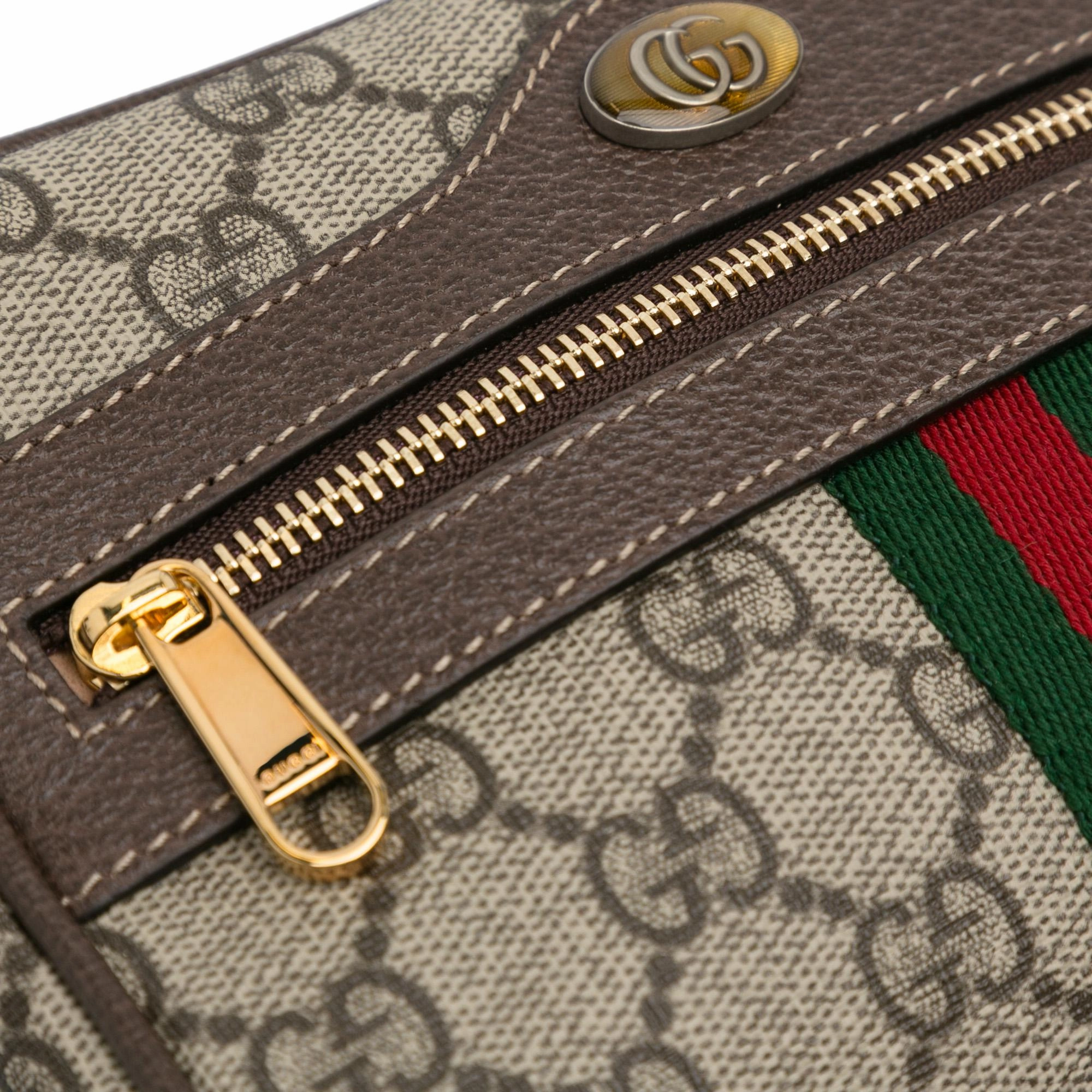 Gucci Mini GG Supreme Ophidia Crossbody Bag (SHG-PbO4IG)
