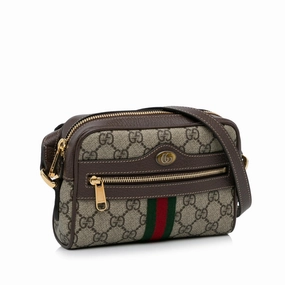 Gucci Mini GG Supreme Ophidia Crossbody Bag (SHG-PbO4IG)