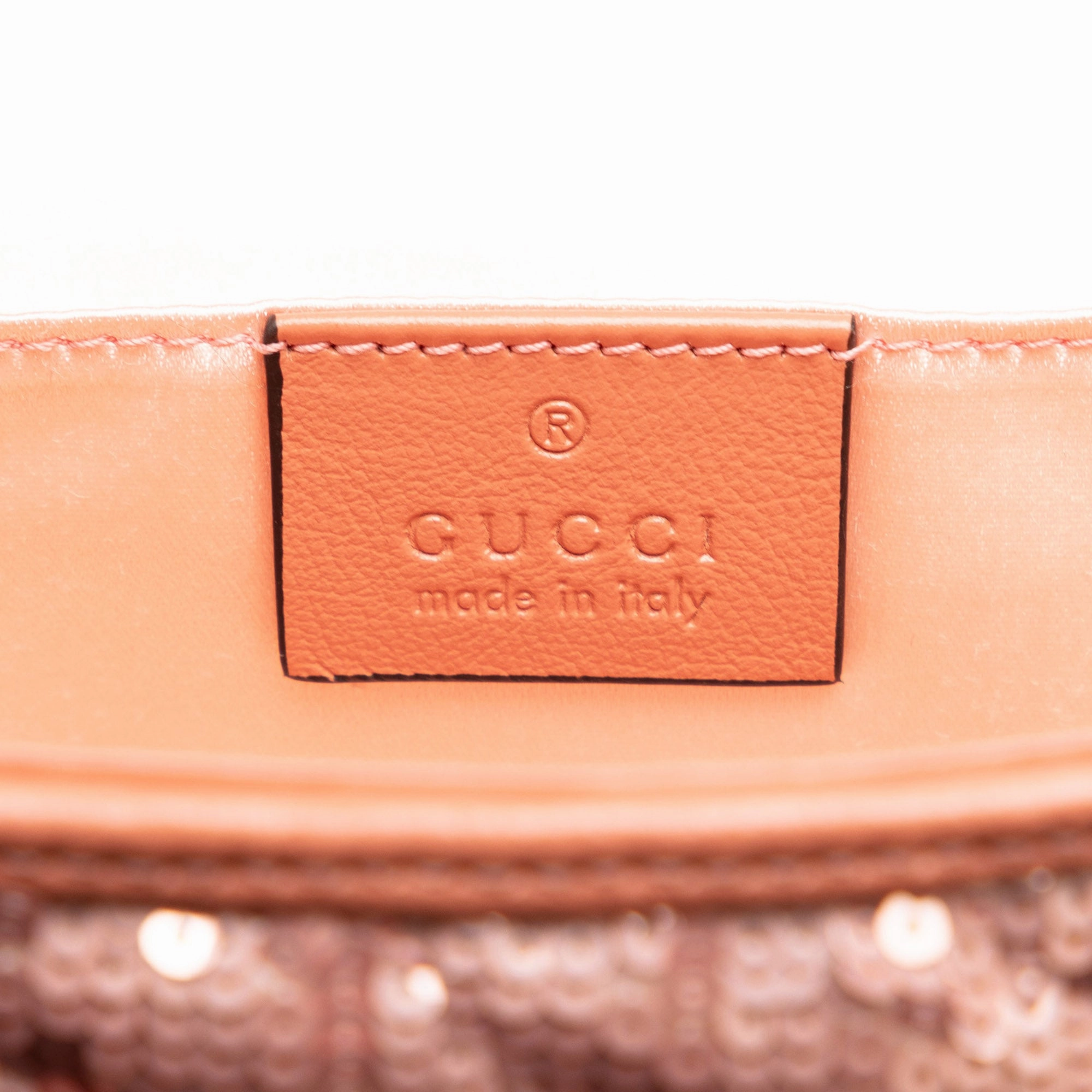 Gucci Mini Sequin Gg Marmont Matelasse Crossbody Bag