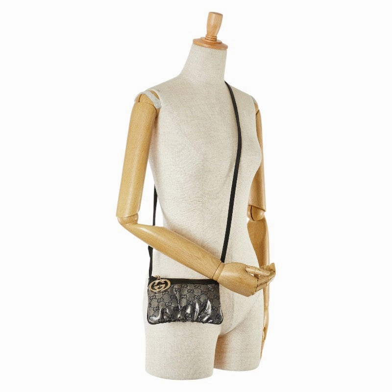 Gucci Mini Shoulder Bag PVC Leather