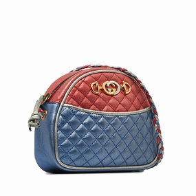 Gucci Mini Trapuntata GG Crossbody Bag (SHG-CT1I91)