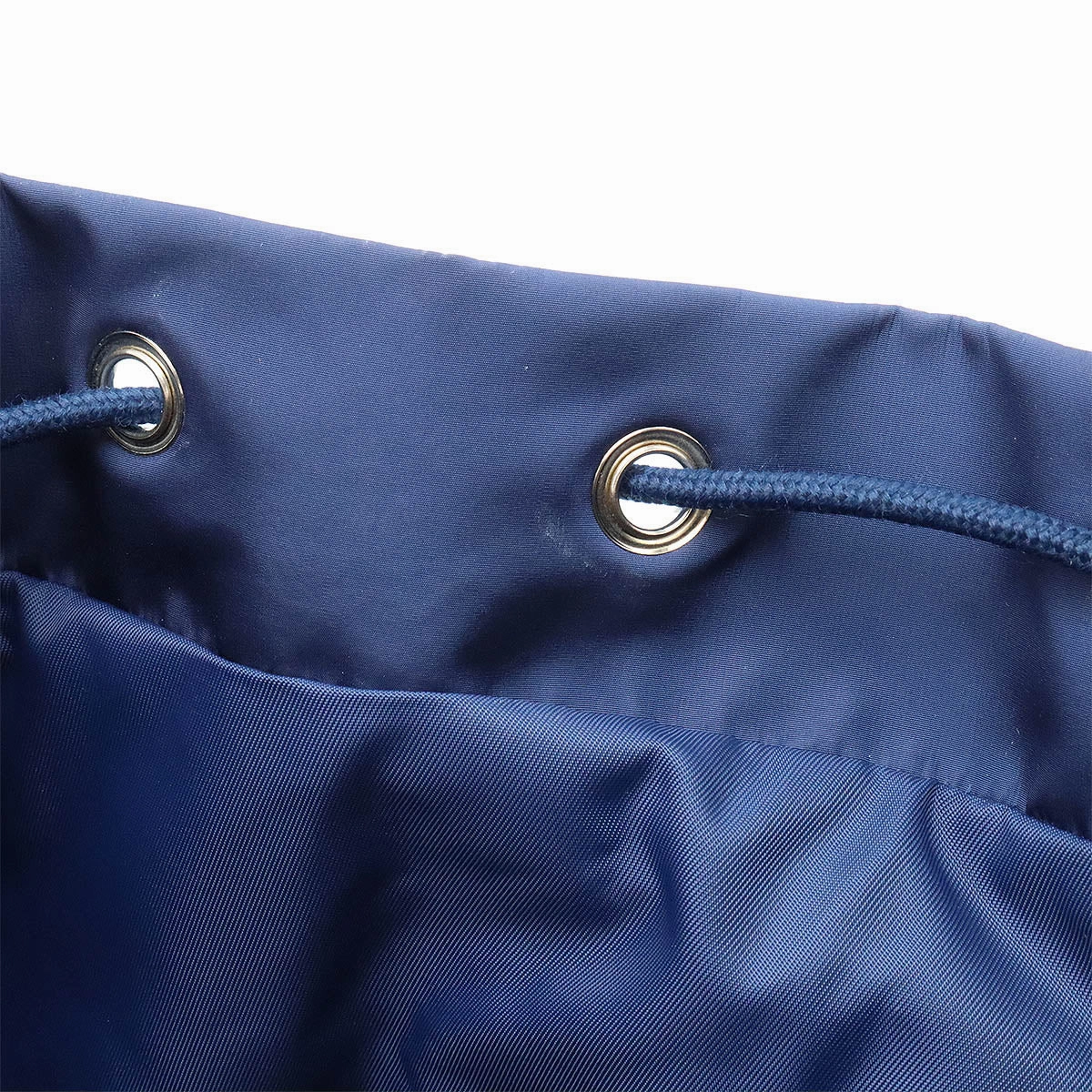 Gucci Nylon Leather Backpack Navy