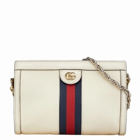 Gucci Ophidia Leather Chain Shoulder Bag