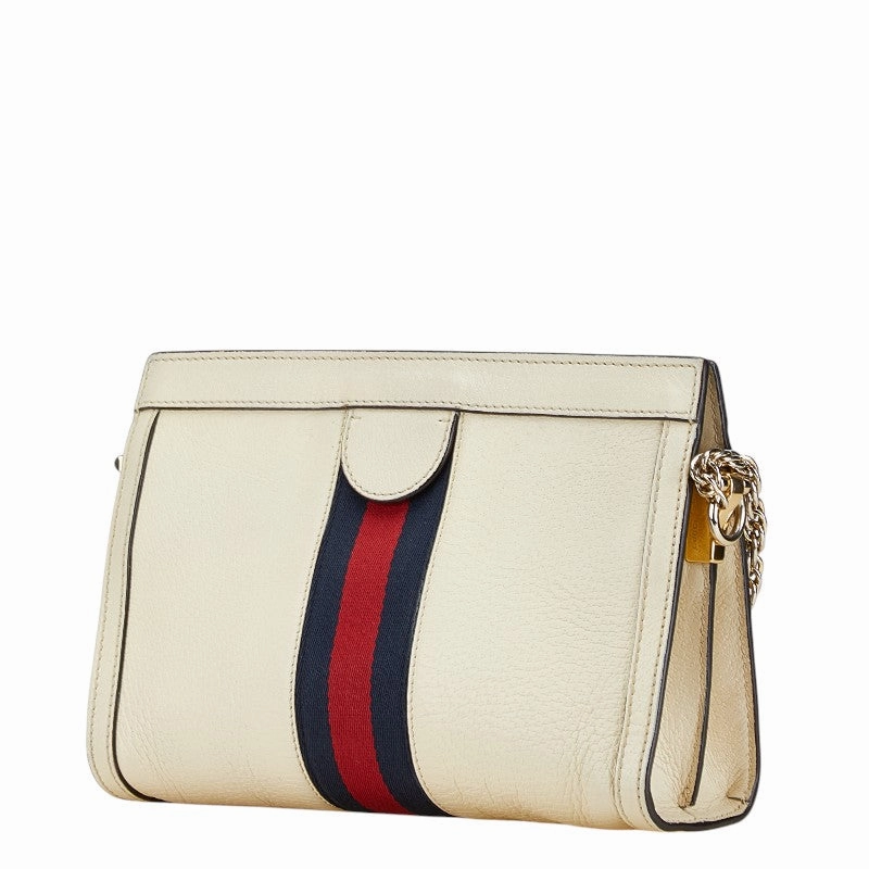Gucci Ophidia Leather Chain Shoulder Bag