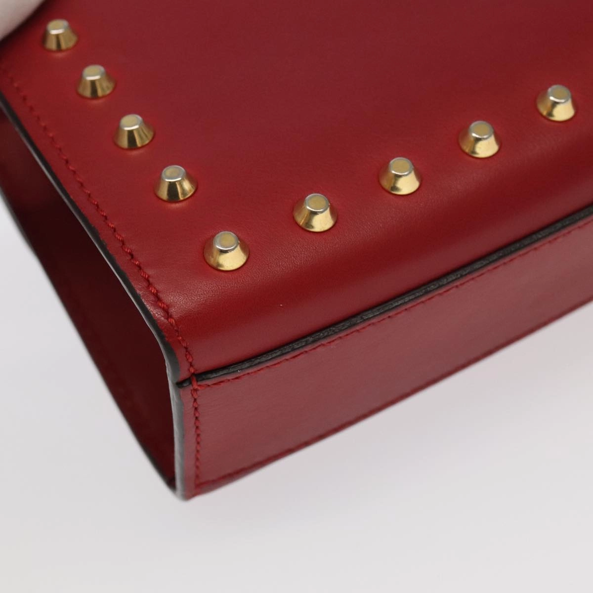 Gucci Padlock Red Leather Shoulder Bag ()