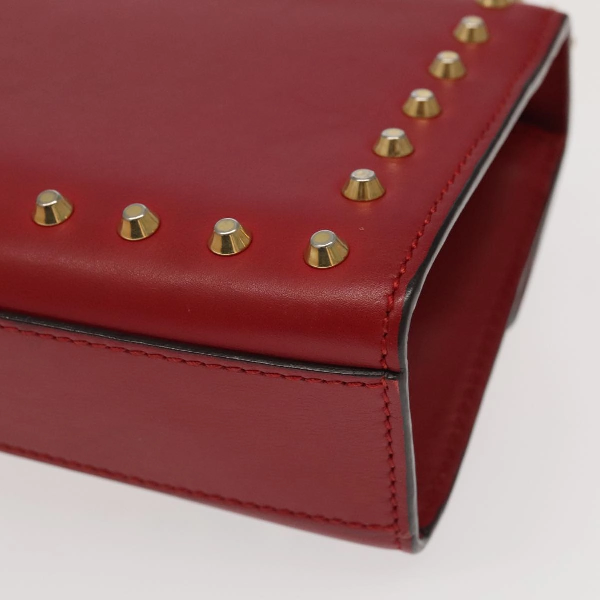 Gucci Padlock Red Leather Shoulder Bag ()