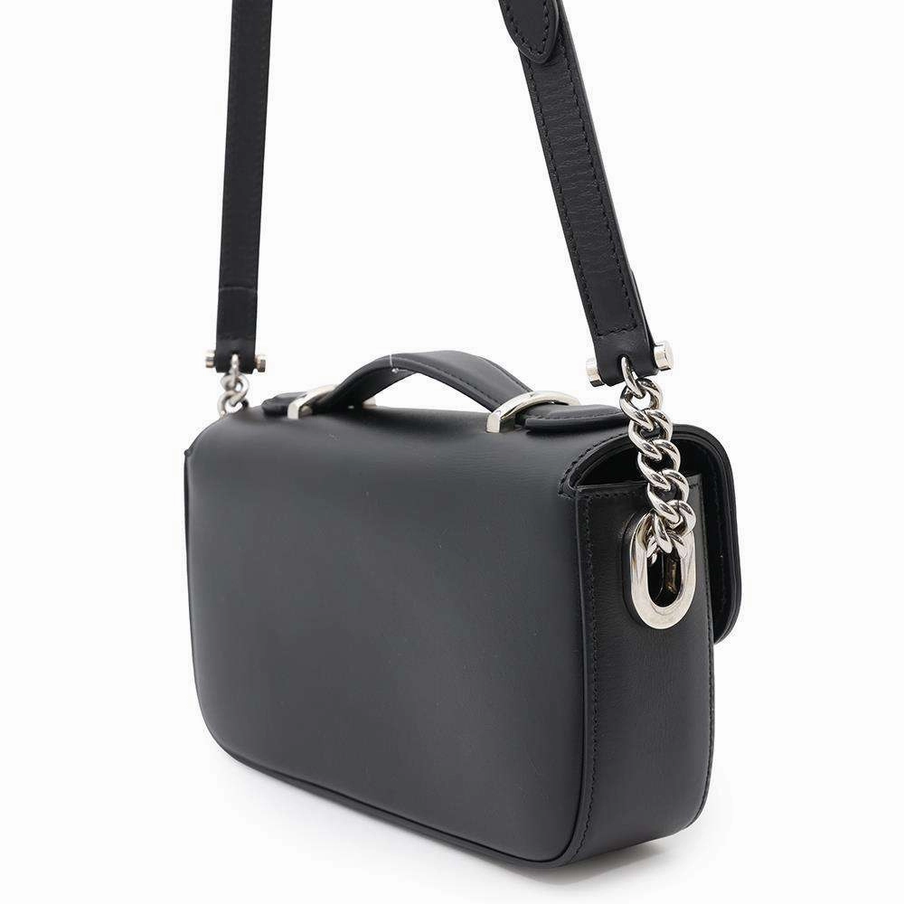 GUCCI Petit GG 2way Shoulder Bag Black739722 Leather