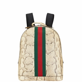 Gucci Python Embossed Leather Backpack 442892