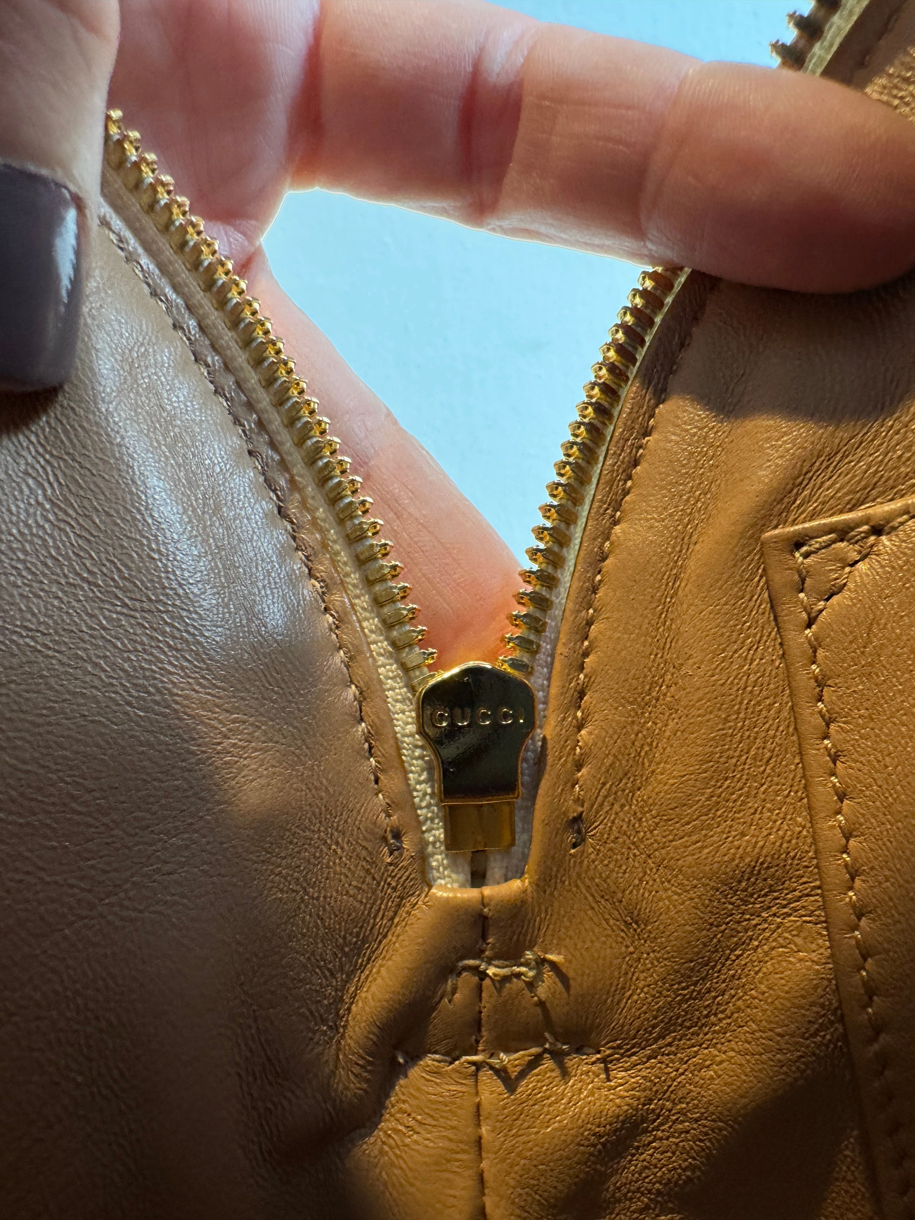GUCCI Python Snake Small Dome Crossbody Bag