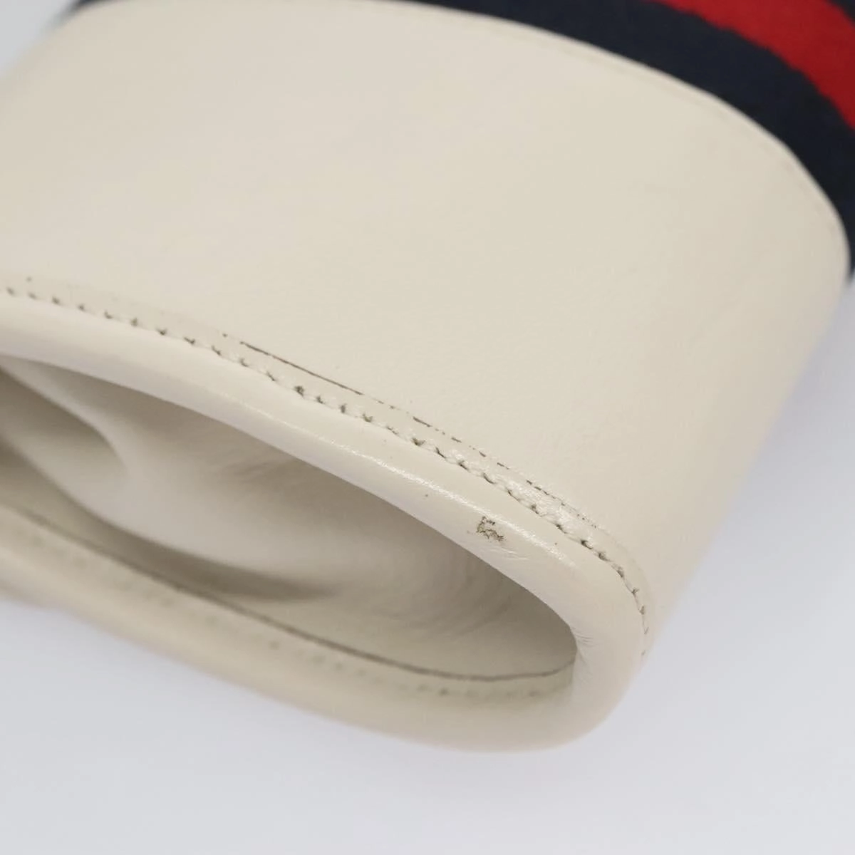Gucci Rajah White Leather Shoulder Bag ()