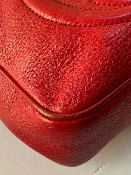 Gucci Red Soho Crossbody Bag