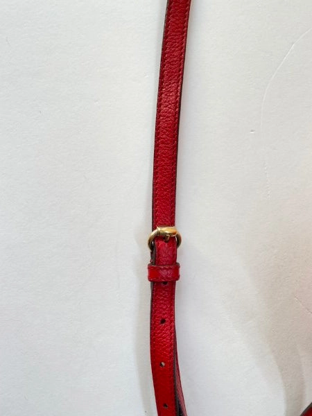 Gucci Red Soho Crossbody Bag