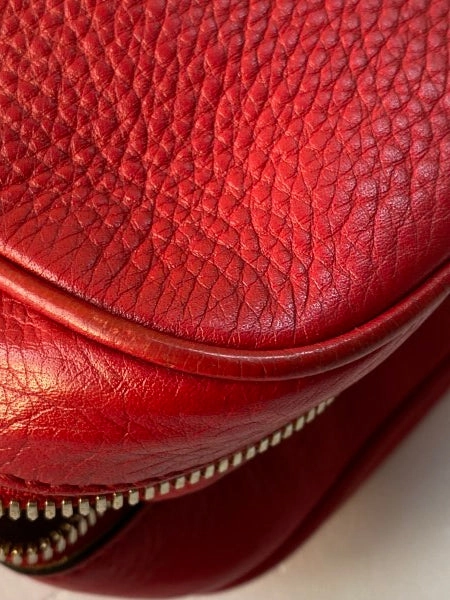 Gucci Red Soho Crossbody Bag