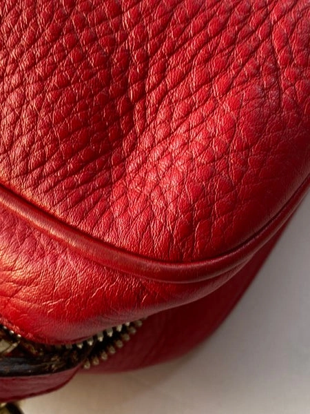 Gucci Red Soho Crossbody Bag