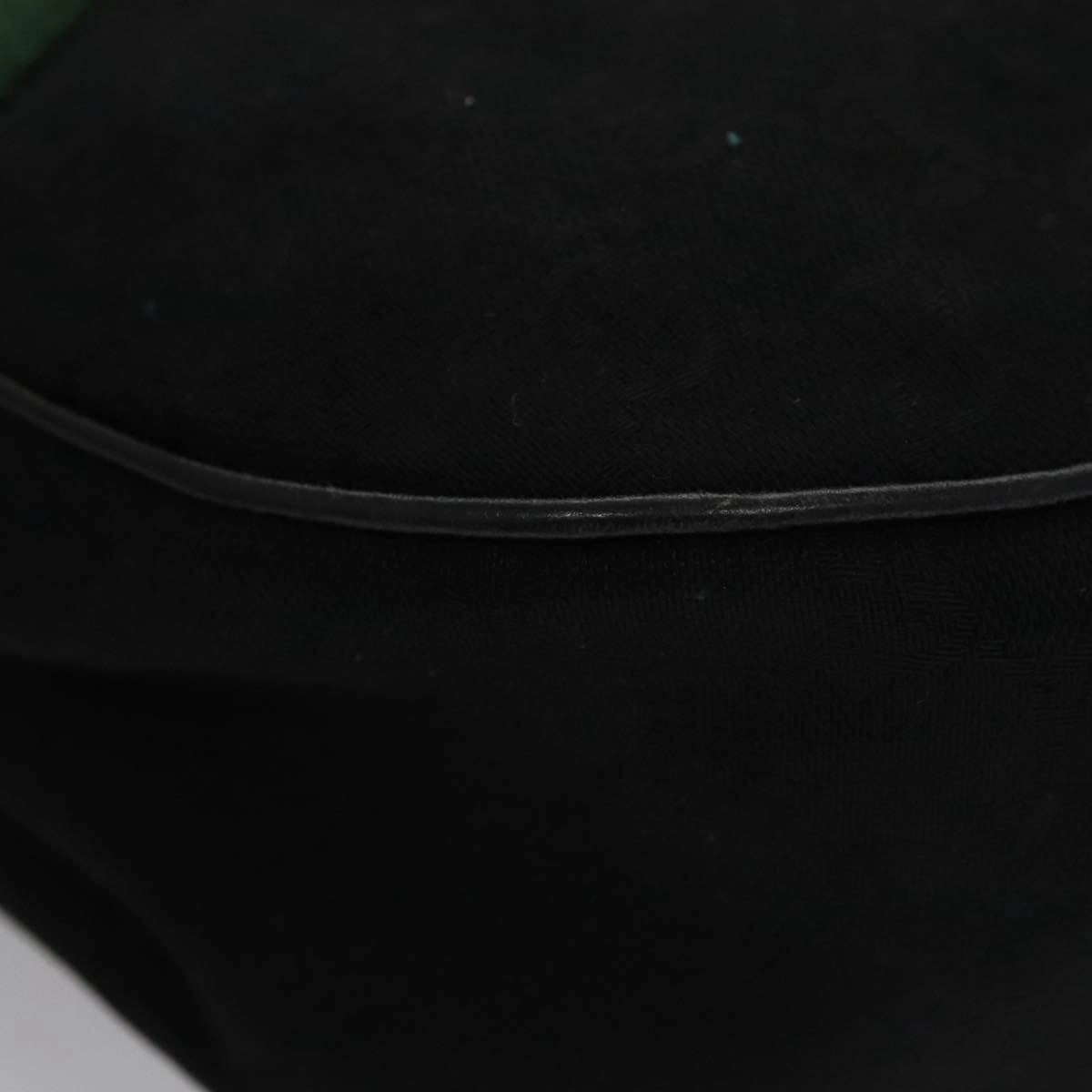 Gucci Sherry Black Canvas Shoulder Bag ()