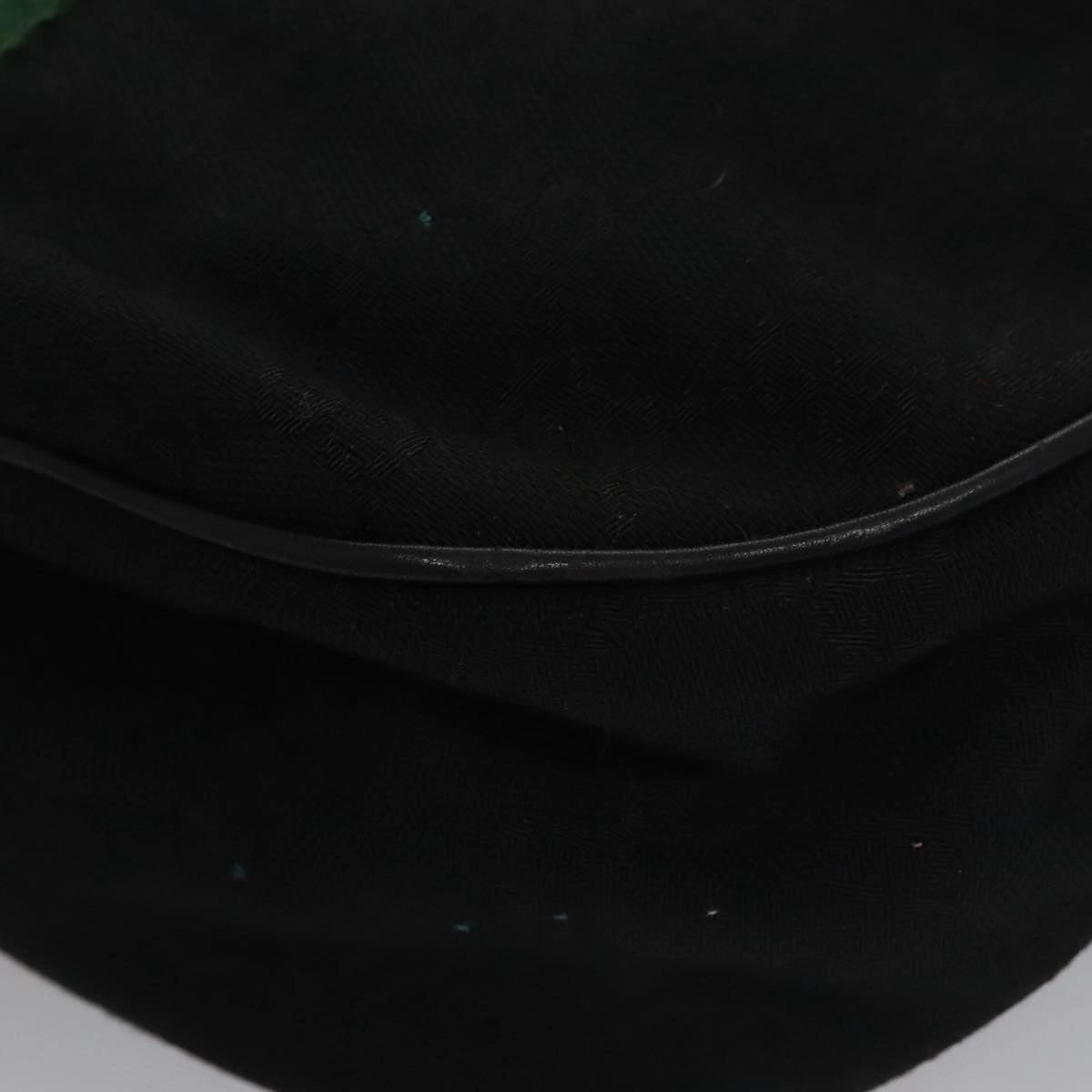 Gucci Sherry Black Canvas Shoulder Bag ()