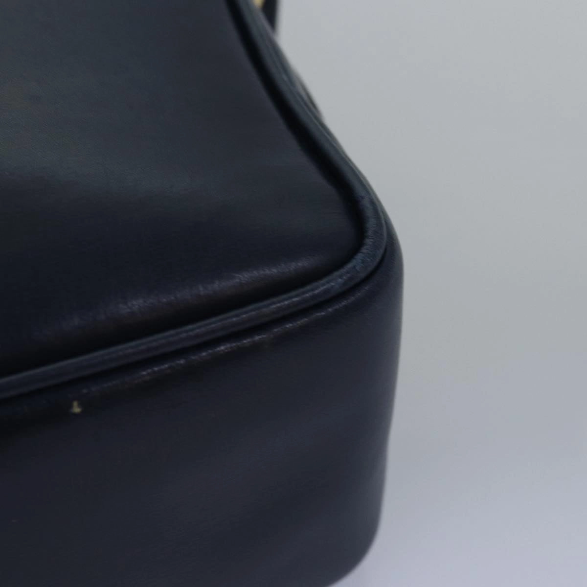 GUCCI Sherry Line Shoulder Bag Leather Navy 001 23 0942  ep4572