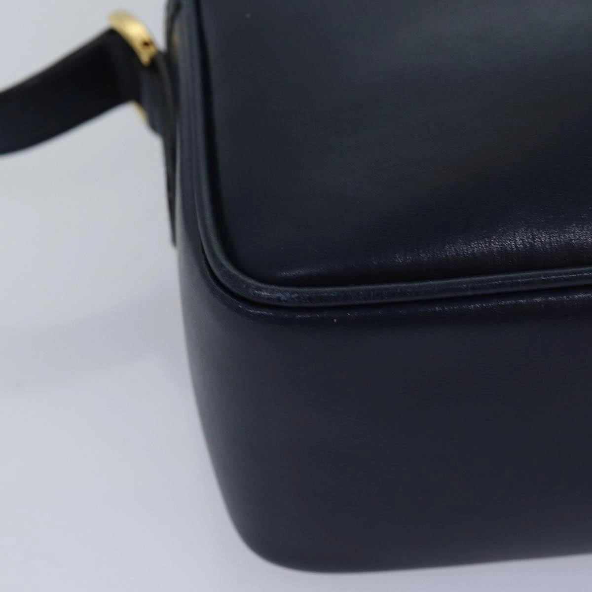 GUCCI Sherry Line Shoulder Bag Leather Navy 001 23 0942  ep4572