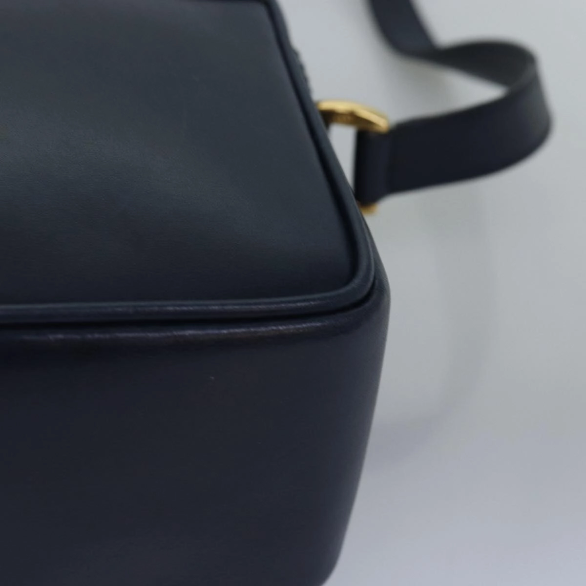 GUCCI Sherry Line Shoulder Bag Leather Navy 001 23 0942  ep4572