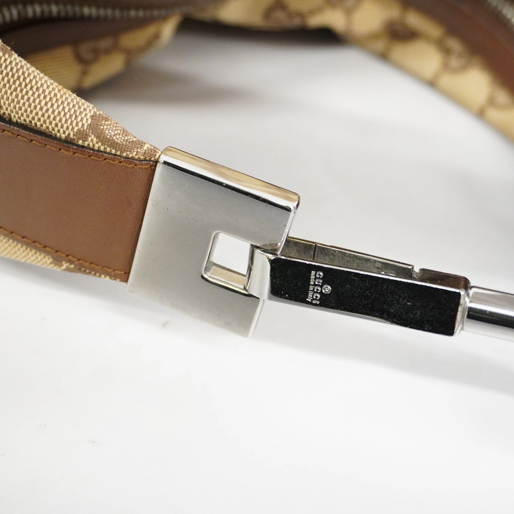 GUCCI  Shoulder Bag 001 3814 GG Canvas,Leather Shoulder Bag Beige,Brown