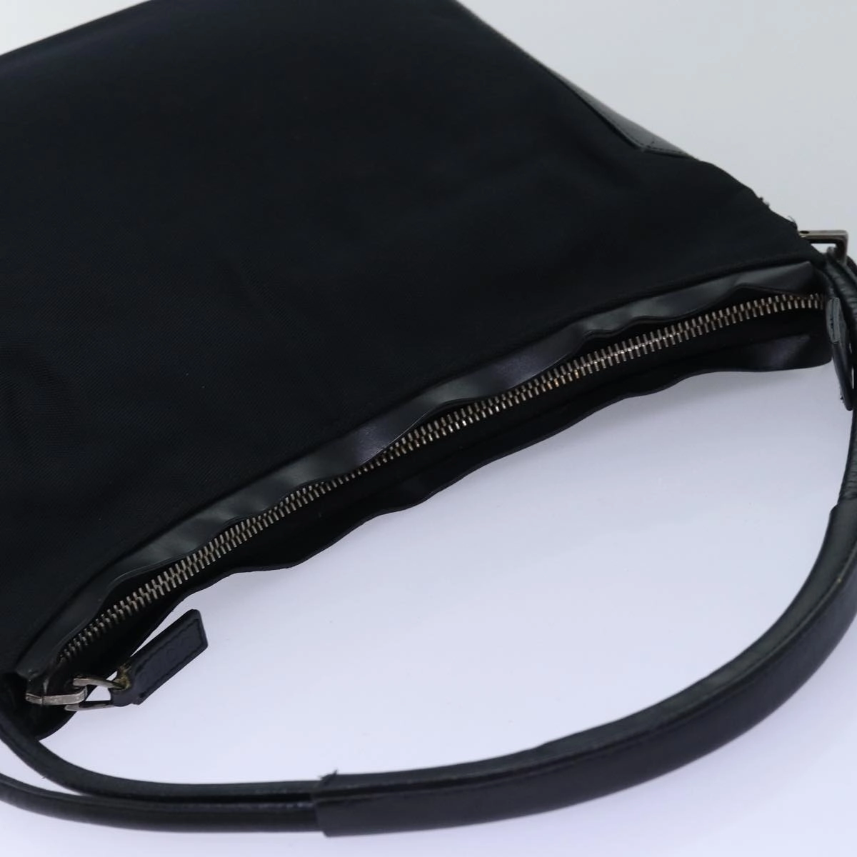 GUCCI Shoulder Bag Canvas Black 001 3766  bs14537
