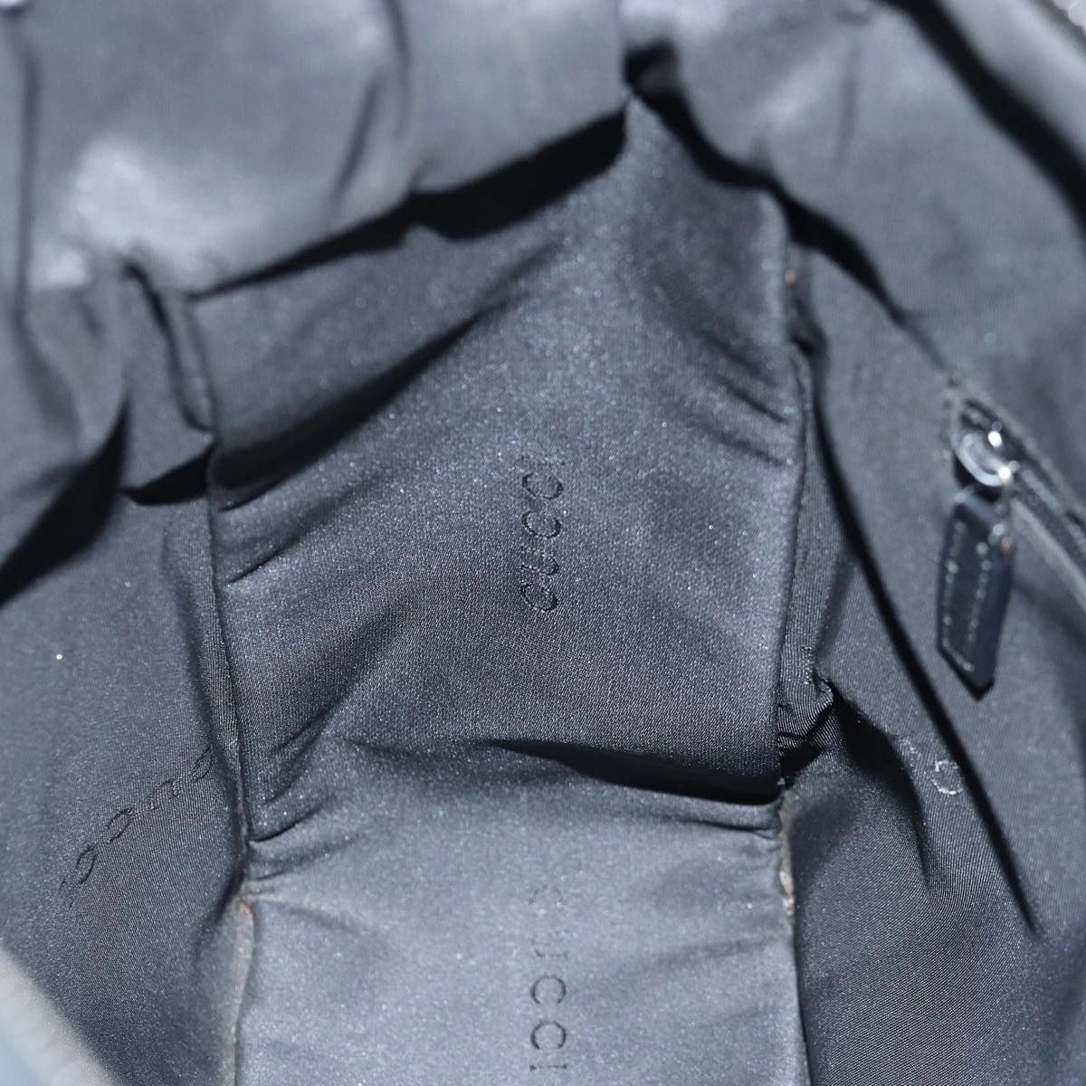 GUCCI Shoulder Bag Canvas Black 001 3766  bs14537