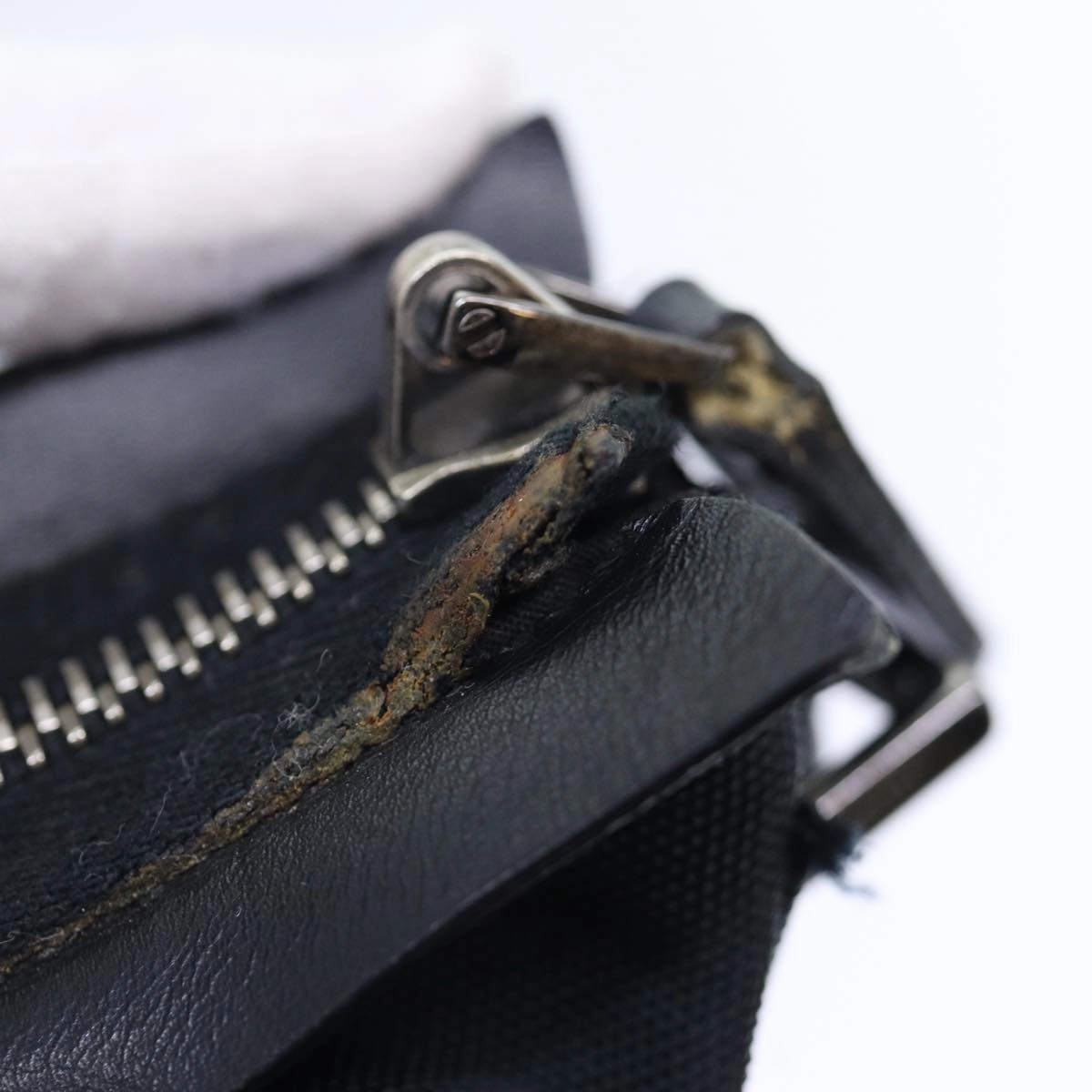 GUCCI Shoulder Bag Canvas Black 001 3766  bs14537