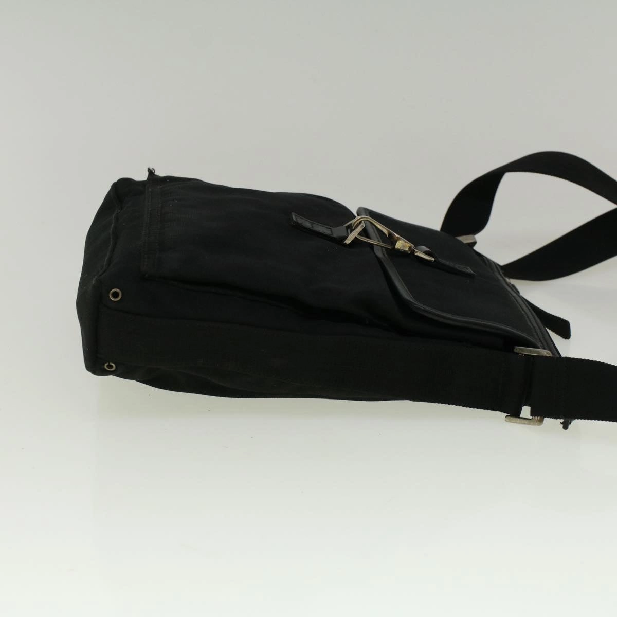 GUCCI Shoulder Bag Canvas Black 92646  bs9464