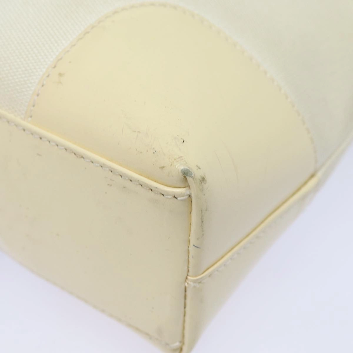 GUCCI Shoulder Bag Canvas Black White 001 4231  79373