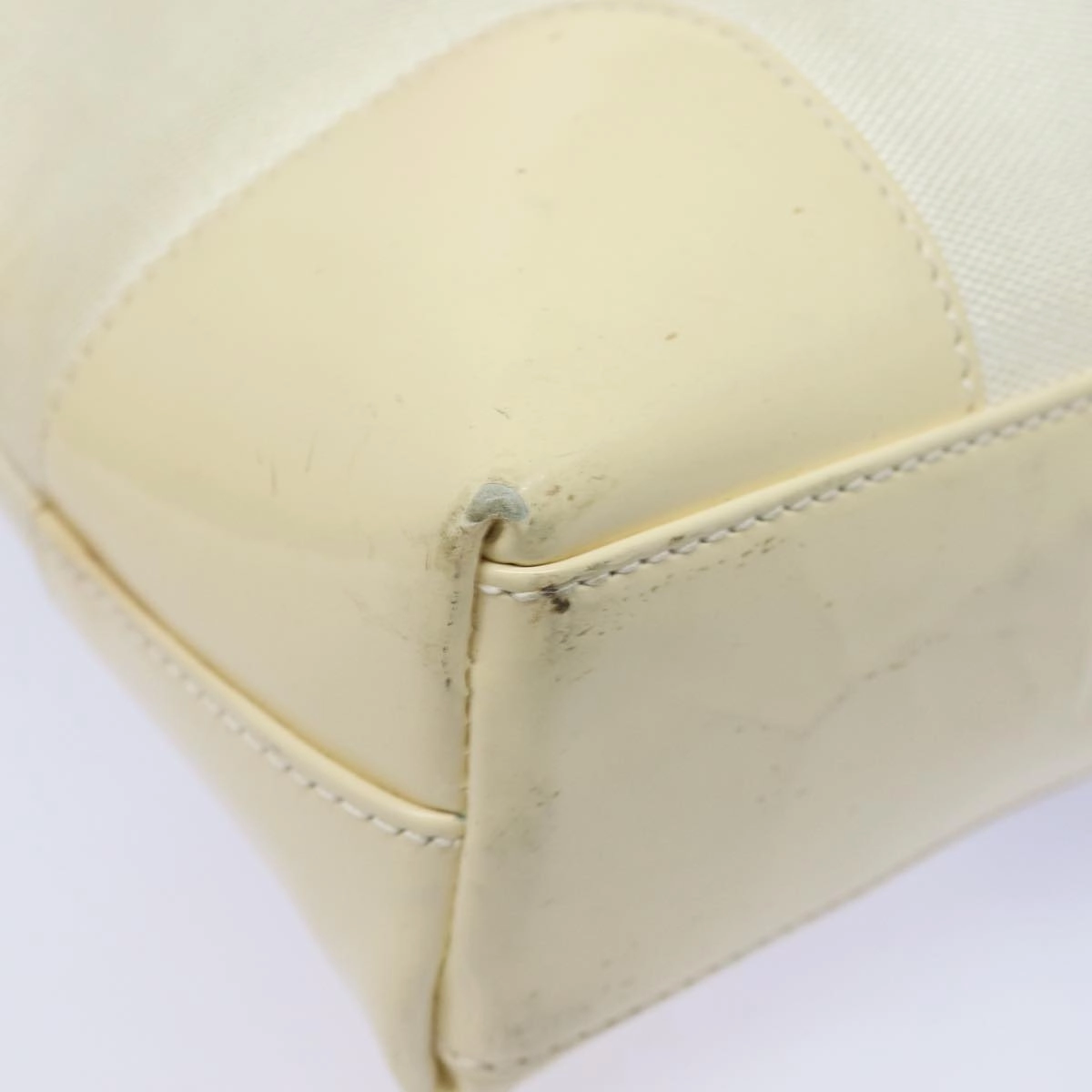 GUCCI Shoulder Bag Canvas Black White 001 4231  79373