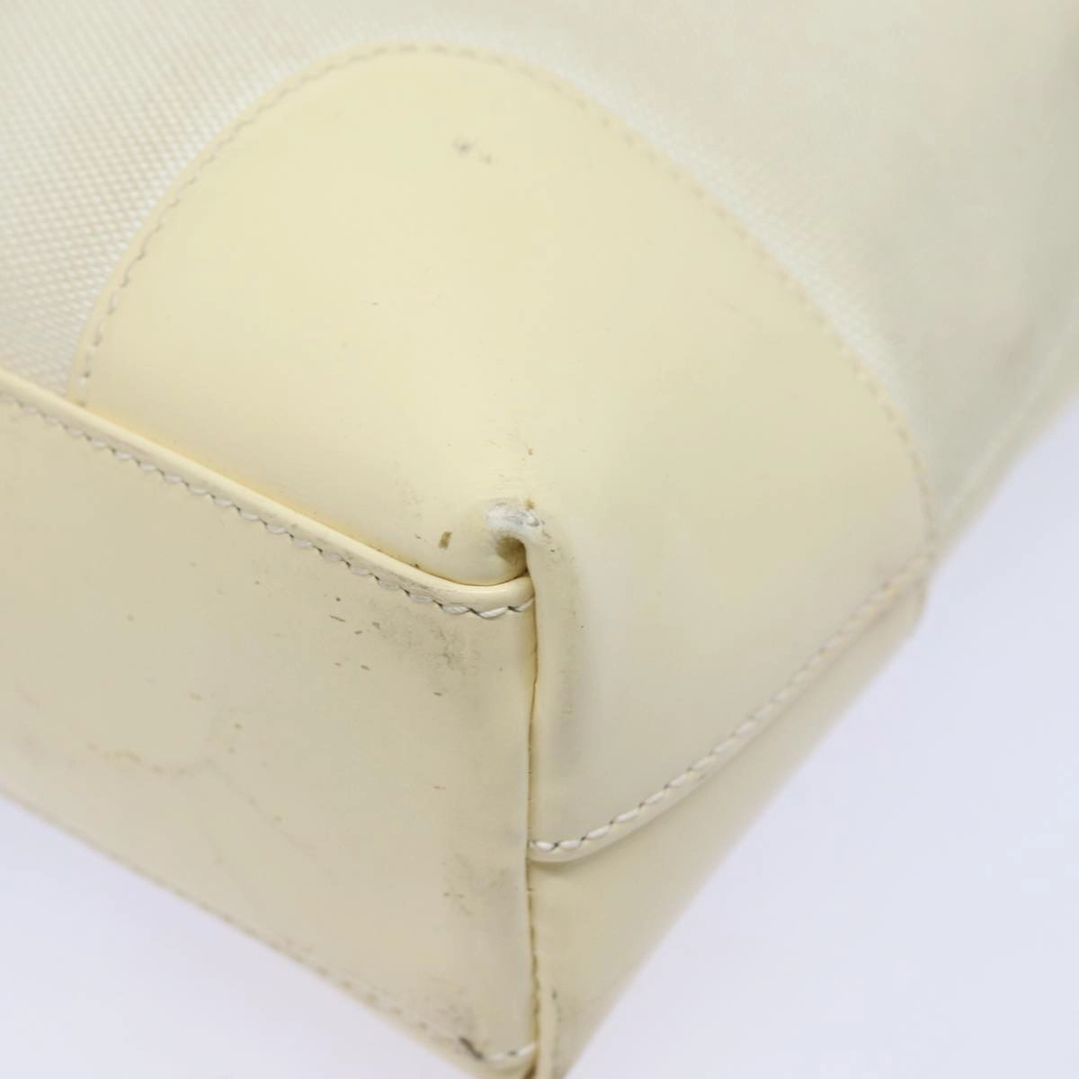 GUCCI Shoulder Bag Canvas Black White 001 4231  79373