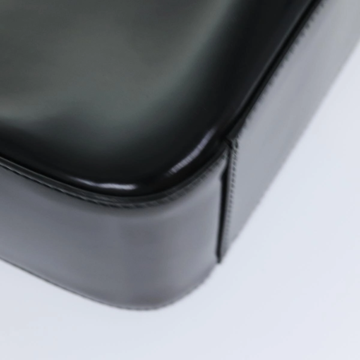 GUCCI Shoulder Bag Enamel Black 000 1013 0506  ep4698