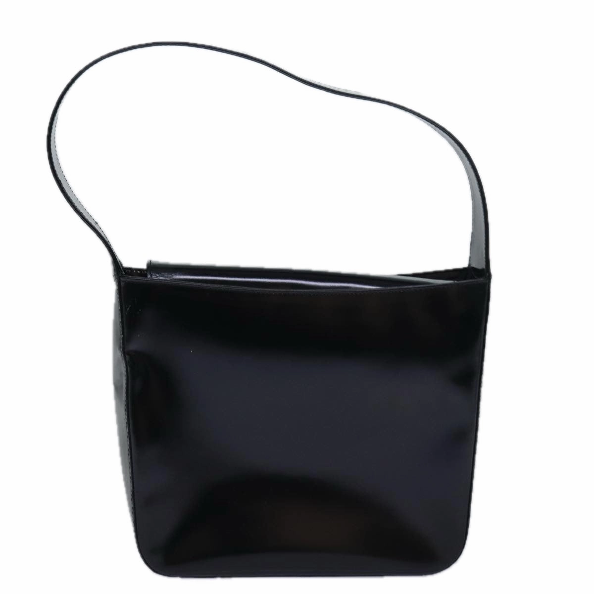 GUCCI Shoulder Bag Enamel Black 000 1013 0506  ep4738