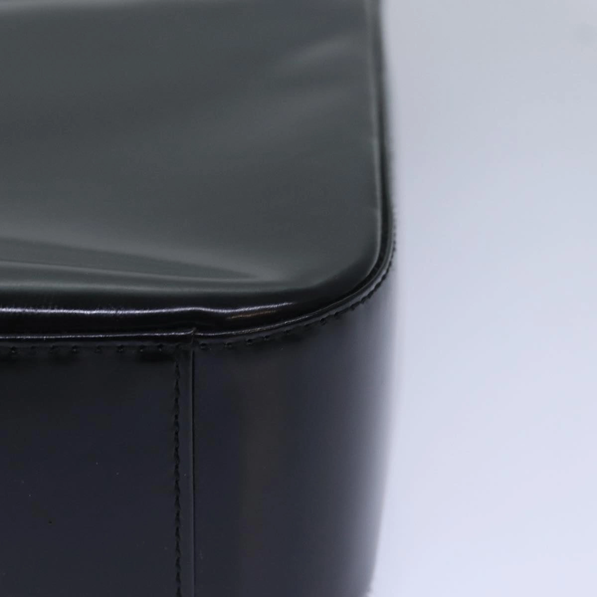 GUCCI Shoulder Bag Enamel Black 000 1013 0506  ep4738