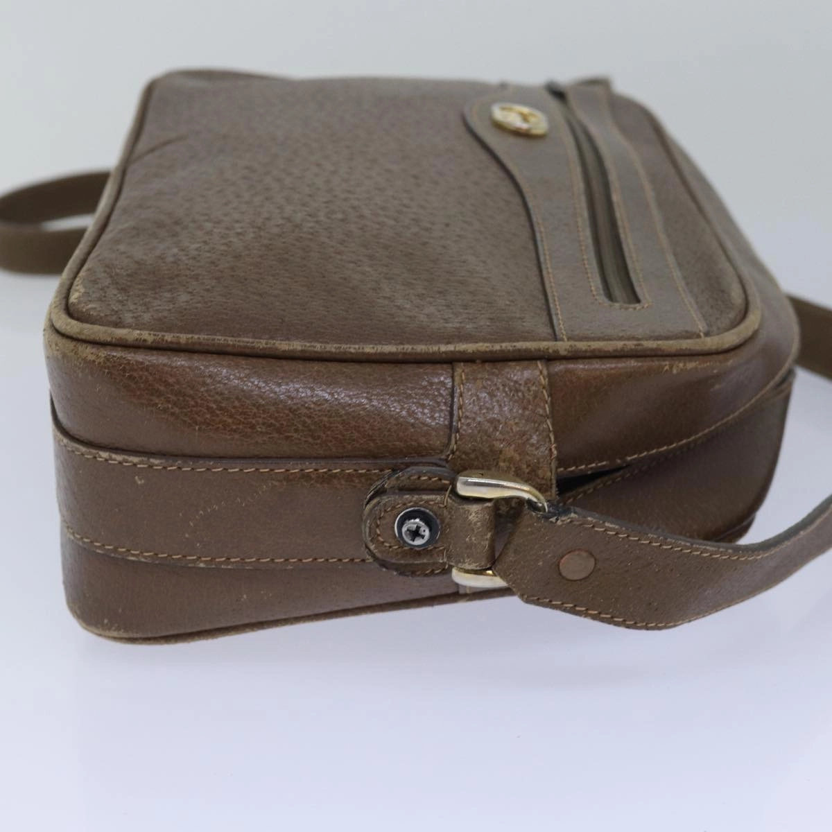 GUCCI Shoulder Bag Leather Brown 001 1051 1231  ep4753